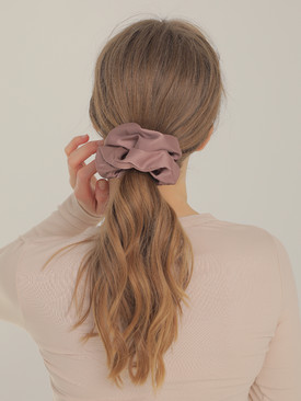 Комплект резинок для волос кофейного и розового цвета 2 шт.