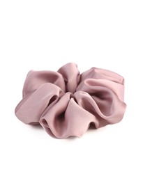 Комплект аксессуаров резинка и ободок розово-лилового цвета